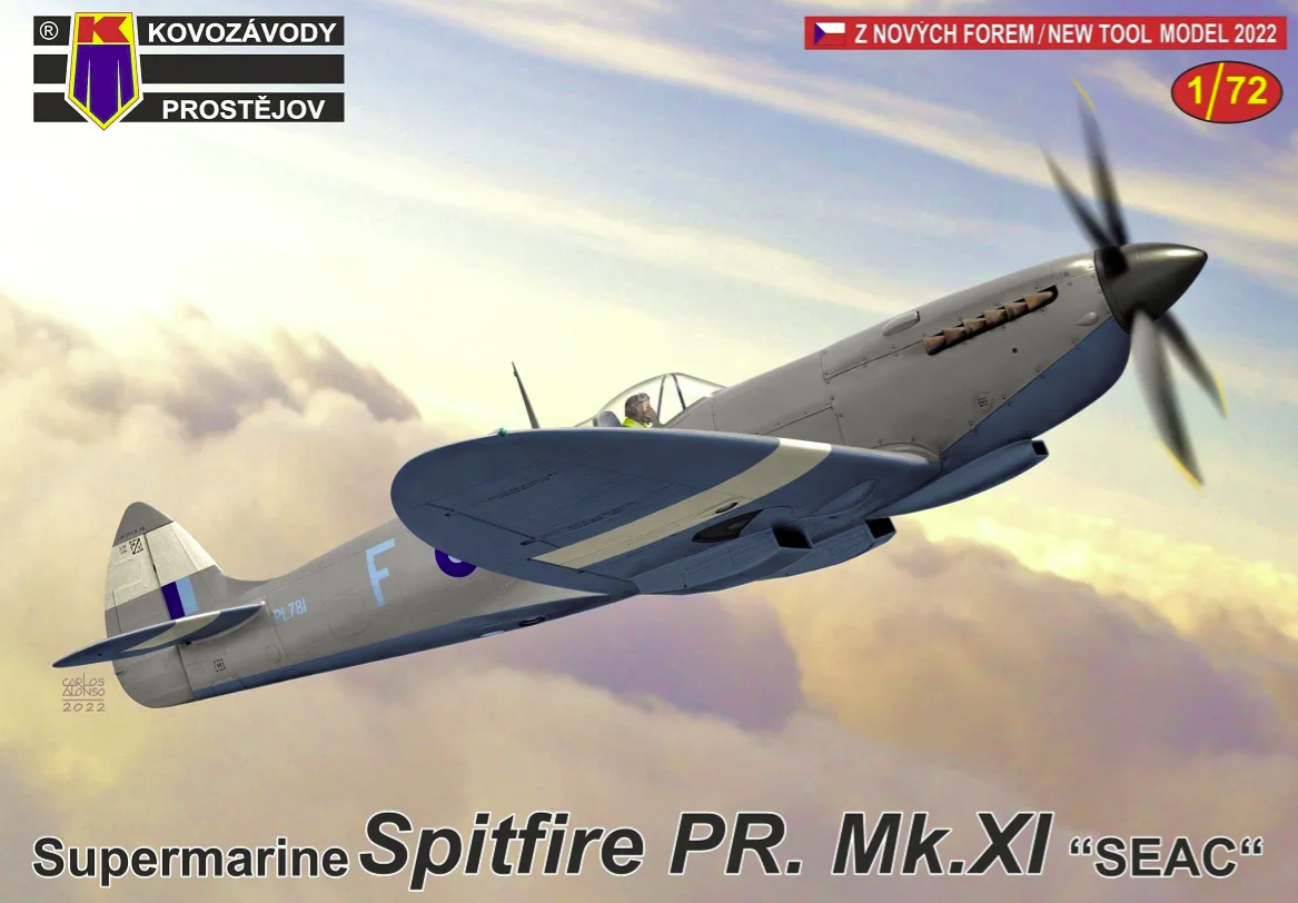 Kovozavody Prostejov KPM0295 Spitfire PR. Mk.XI &amp;quot;SEAC&amp;quot; 1/72