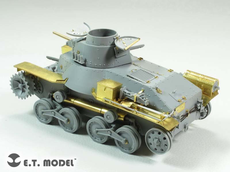 E.T. Model E35-182 IJA Type 95 Light Tank&amp;quot;Ha-go&amp;quot; Early Production (For DRAGON 6767) 1/35 – immagine 3