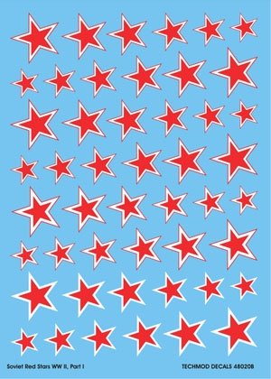 Techmod 48020 - Soviet Red Stars WWII 1/48