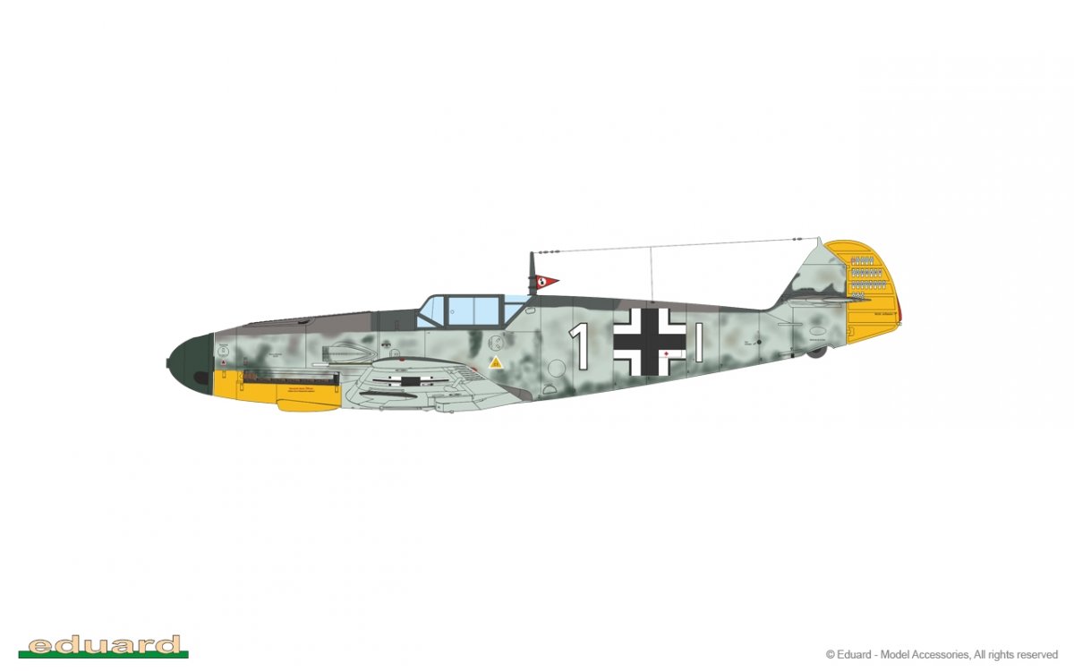 Eduard 70154 Bf 109F-2 ProfiPACK 1/72 – Bild 4