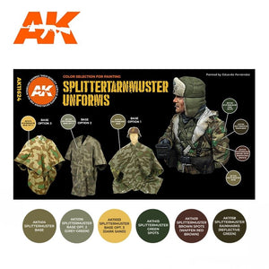 AK Interactive AK11624 SPLITTERTARNMUSTER UNIFORMS – Bild 2