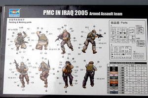 Trumpeter 00419 PMC in Iraq 2005-Armed Assault Team 1/35 – immagine 4