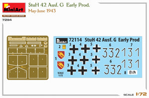 MiniArt 72114 STUH 42 AUSF. G EARLY PROD 1/72 – image 2