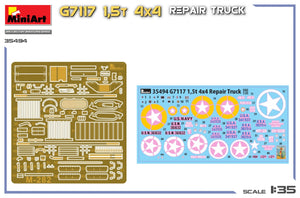 MiniArt 35494 G7117 1,5T 4x4 Repair Truck 1/35 – Bild 5