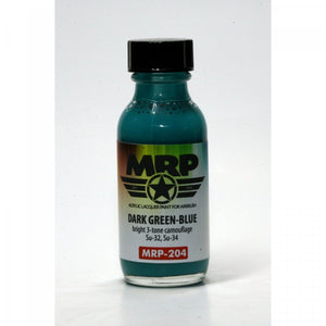 MR. Paint MRP-204 DARK GREEN - BLUE SU-34 30ml – immagine 2