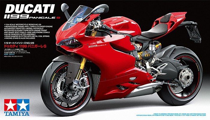 Tamiya 14129 Ducati 1199 Panigale S 1/12