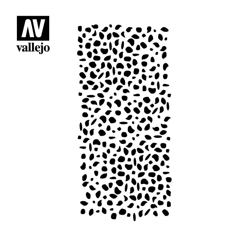 Vallejo ST-CAM002 Luftwaffe WWII Spots Camo Stencil 1/32 – immagine 2
