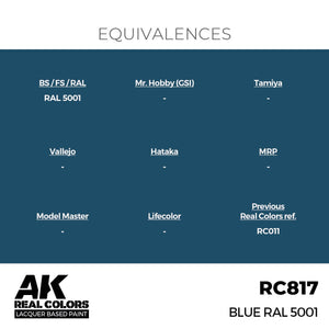 AK Interactive RC817 Blue RAL 5001 17 ml – immagine 3