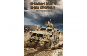 Maquette Rye Field 5052 M1240A1 M-ATV M153 CROWS II avec intérieur complet, échelle 1/35