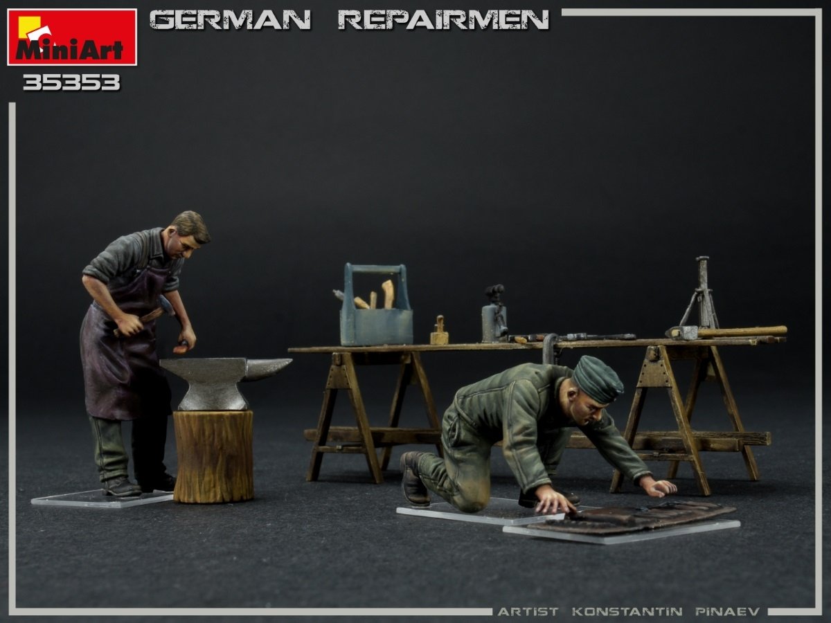 Miniart 35353 GERMAN REPAIRMEN 1/35 – immagine 4