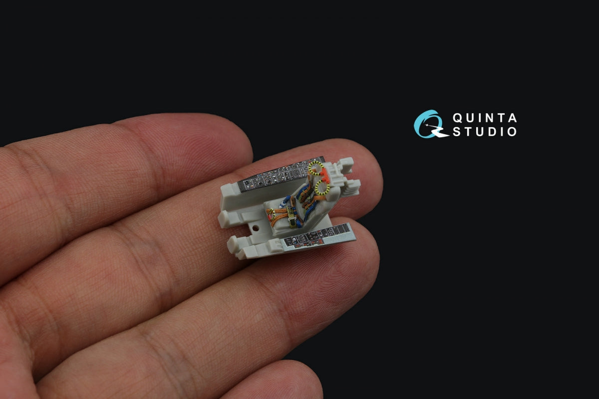Quinta Studio QD72100 F-104G 3D-Printed &amp;amp; coloured Interior on decal paper (Hasegawa) 1/72 – immagine 12