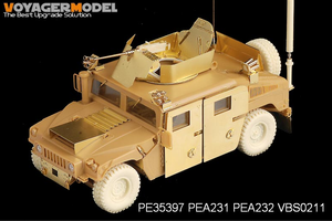 Voyager Model PEA232 Modern USMC HUMVEE M1114 Space Amour (GP) 1/35 – zdjęcie 3