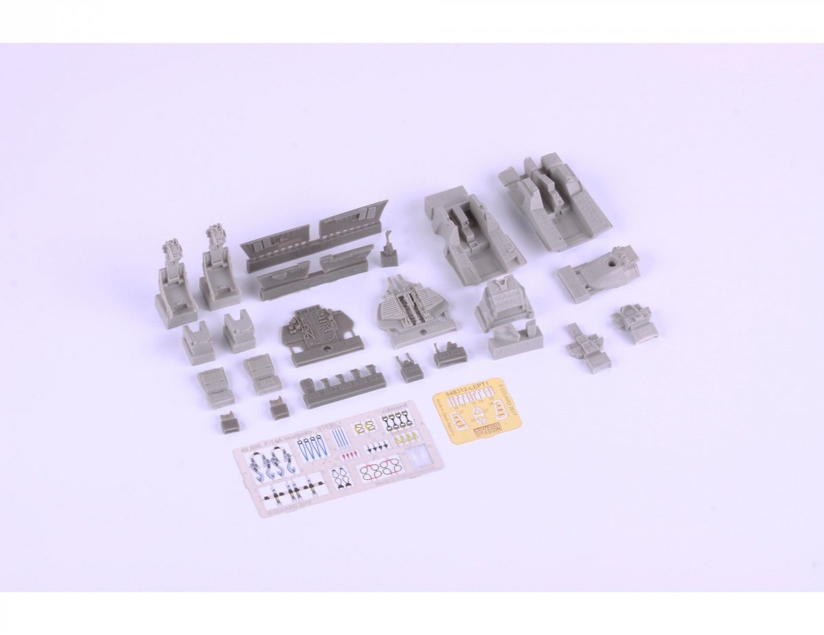 Eduard SIN64831 F-14A w/ early wheels TAMIYA 1/48 – immagine 3
