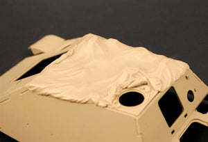 Panzer Art RE35-124 Jagdpanther roof with canvas cover 1/35 – Bild 3