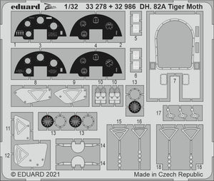 Eduard BIG33132 DH. 82A Tiger Moth ICM 1/32 – immagine 2