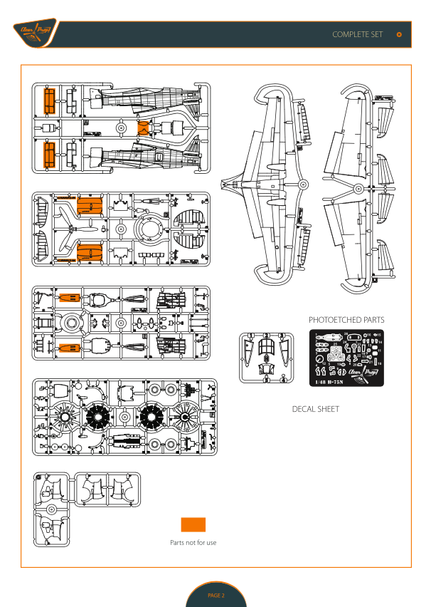 Hélice transparente ! Kit avancé CP4803 H-75O Hawk 1/48 – image 15