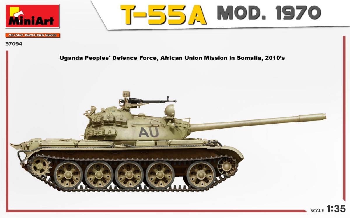 MiniArt 37094 T-55A MOD. 1970 INTERIOR KIT 1/35 – immagine 5