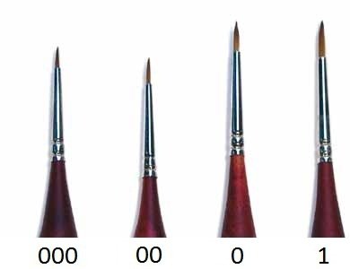 Italeri 52254 Sable Hair Bristle Brush 1