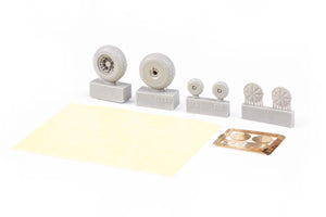 Eduard 6481136 P-40N wheels block tread EDUARD 1/48