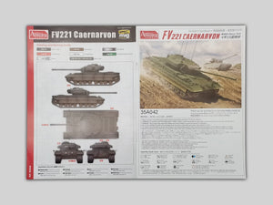 Amusing Hobby 35A042 FV221 Caernarvon British Heavy Tank 1/35 – image 5