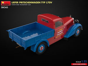 MiniArt 38065 LIEFER PRITSCHENWAGEN TYP 170V. FURNITURE TRANSPORT CAR 1/35 – immagine 4