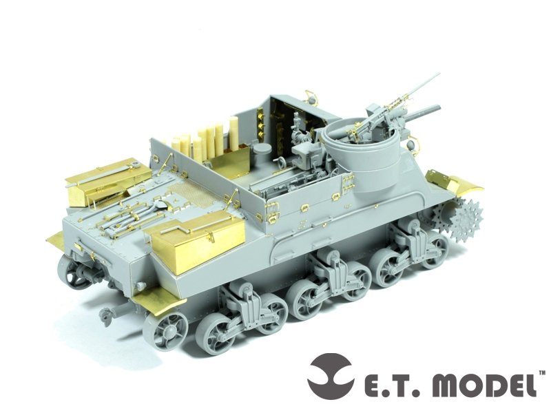 E.T. Model S35-005 WWII US M7 Priest Mid Production Value Package For DRAGON 6637 1/35 – zdjęcie 4