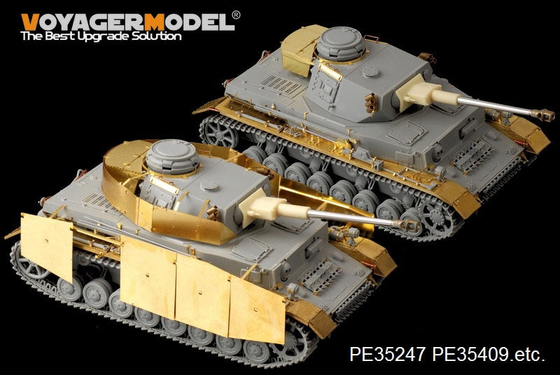 Maquette Voyager PE35409, char allemand Pz.Kpfw.IV Ausf.G de base avec lance-fumigènes, pour DRAGON au 1/35 – image 9