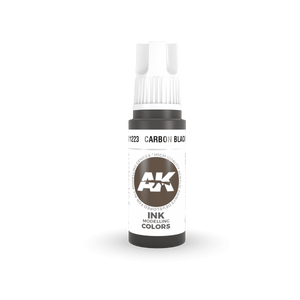 AK Interactive AK11223 CARBON BLACK – INK 17ml – zdjęcie 2