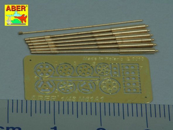 Aber A48 050 Jeu de canons pour canon de 20 mm M61A1 utilisé dans les avions modernes des forces américaines (1/48) – image 8