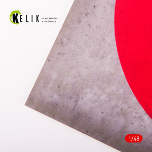 KELIK KS48025 France Roundel - Acrylic 3 mm (240 x 240 mm) (190g) 1/48 – zdjęcie 3