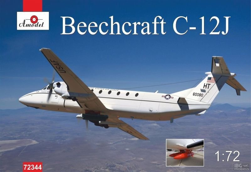 Maquette A-Model 72344 Beech C-12J 1/72
