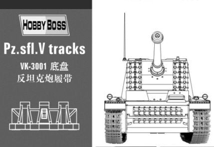 Hobby Boss 81001 Pz.Sfl.V Sturer Emil tracks 1/35 – immagine 2