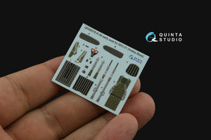 Intérieur imprimé en 3D et coloré sur papier décalcomanie Quinta Studio QD48504 MiG-31B (Hobby Boss) 1/48 – image 7