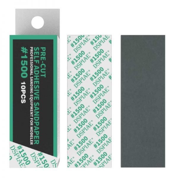 DSPIAE MSP-1500 #1500 DIE-CUTTING ADHESIVE SANDPAPER / PAPIER ŚCIERNY SAMOPRZYLEPNY