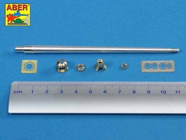 Canon Aber 35L-214 pour canon allemand de 8,8 cm Kw.K 43 (L/71) utilisé sur la tourelle Porsche du Tiger B - version précoce (1/35) – image 2