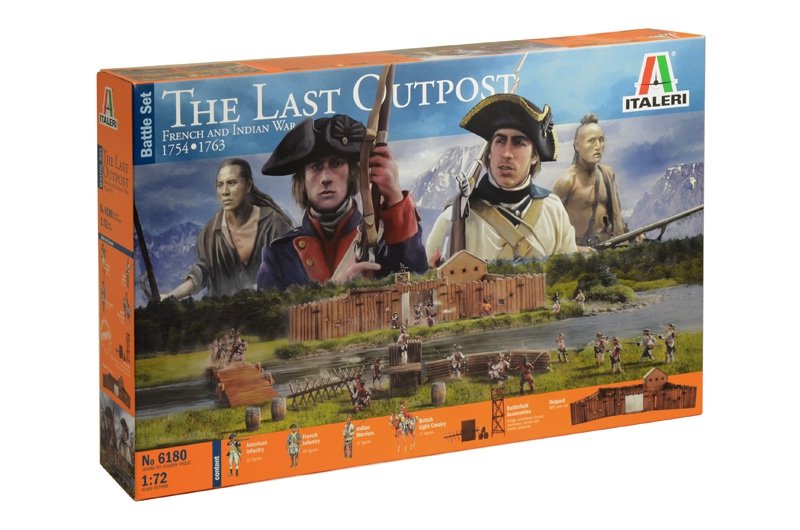 Italeri 6180 LE DERNIER AVANT-POSTE 1754-1763 GUERRE DE LA NORMALE ET DE LA CONFIDENTIALITÉ 1/72