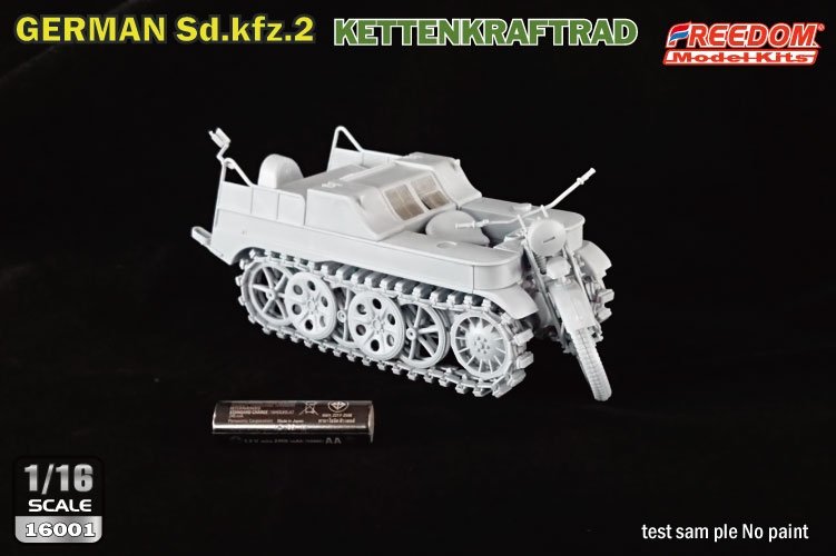 Freedom 16001 Sd.Kfz. 2 Kettenkraftrad Typ HK 101 1/16 – Bild 8