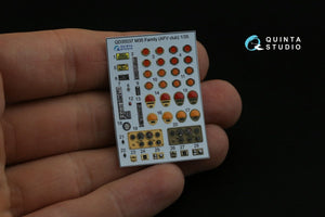 Quinta Studio QD35037 M35 Family 3D-Printed &amp;amp; coloured Interior on decal paper (AFV club) 1/35 – immagine 7