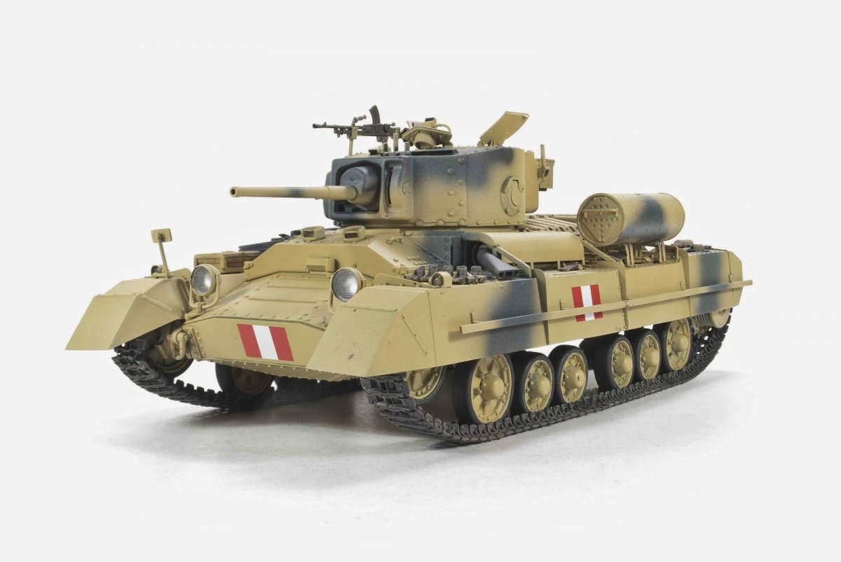 AFV Club 35201 Valentine Mk.III w/Rotatrailer 1/35 – immagine 5