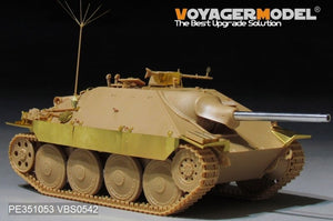 Voyager Model PE351053B WWII German Sd.Kfz.138/2 Hetzer Tank Destroyer Late Version (B ver include Gun Barrel) For ACADMY 13230/13277 1/35 – immagine 4