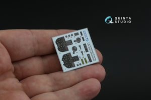 Quinta Studio QD48496 F-82E Twin Mustang 3D-Printed coloured Interior on decal paper (Modelsvit) 1/48 – immagine 5
