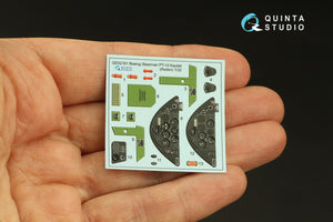 Quinta Studio QD32161 PT-13 Kaydet 3D-Printed &amp;amp; coloured Interior on decal paper (Roden) 1/32 – zdjęcie 4