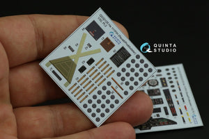 Quinta Studio QD32125 He 111 P/H 3D-Printed &amp;amp; colored Interior on decal paper (Revell/ProModeler) 1/32 – image 13