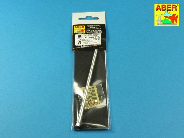 Aber 35L-187 Armament for Russian Main Battle Tank T-14 ARMATA barrel for 125 mm 2A82-1M cannon &amp;amp; barrel for 12,7 mm 1/35 – immagine 10