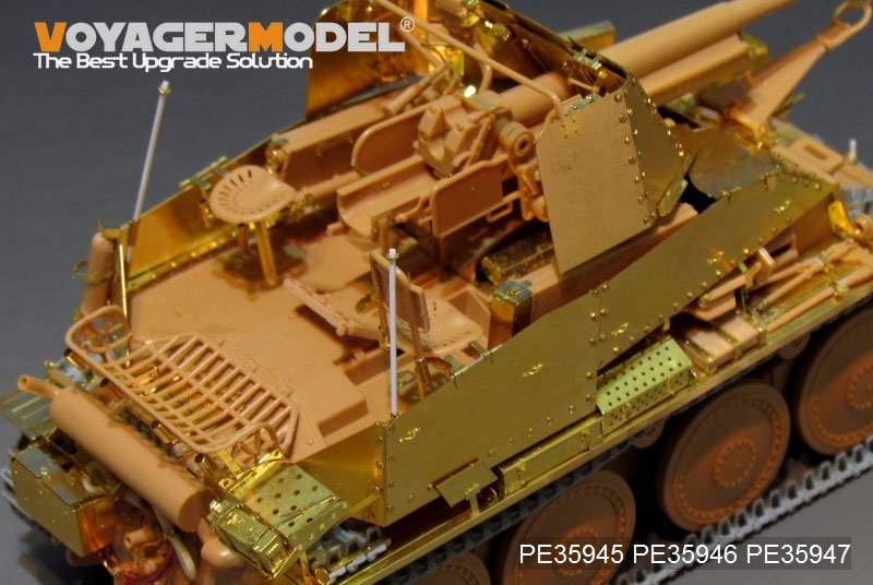 Voyager Model PE35947 WWII German Tank Destroyer Marder III (Sd.Kfz.139)Amour Plates For TAMIYA 35248 1/35 – immagine 3