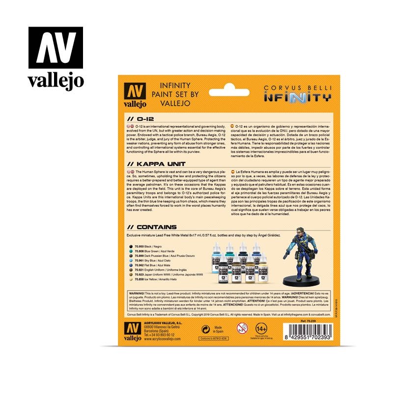 Vallejo 70239 Infinity Exclusive Color Set 8x17ml – image 3