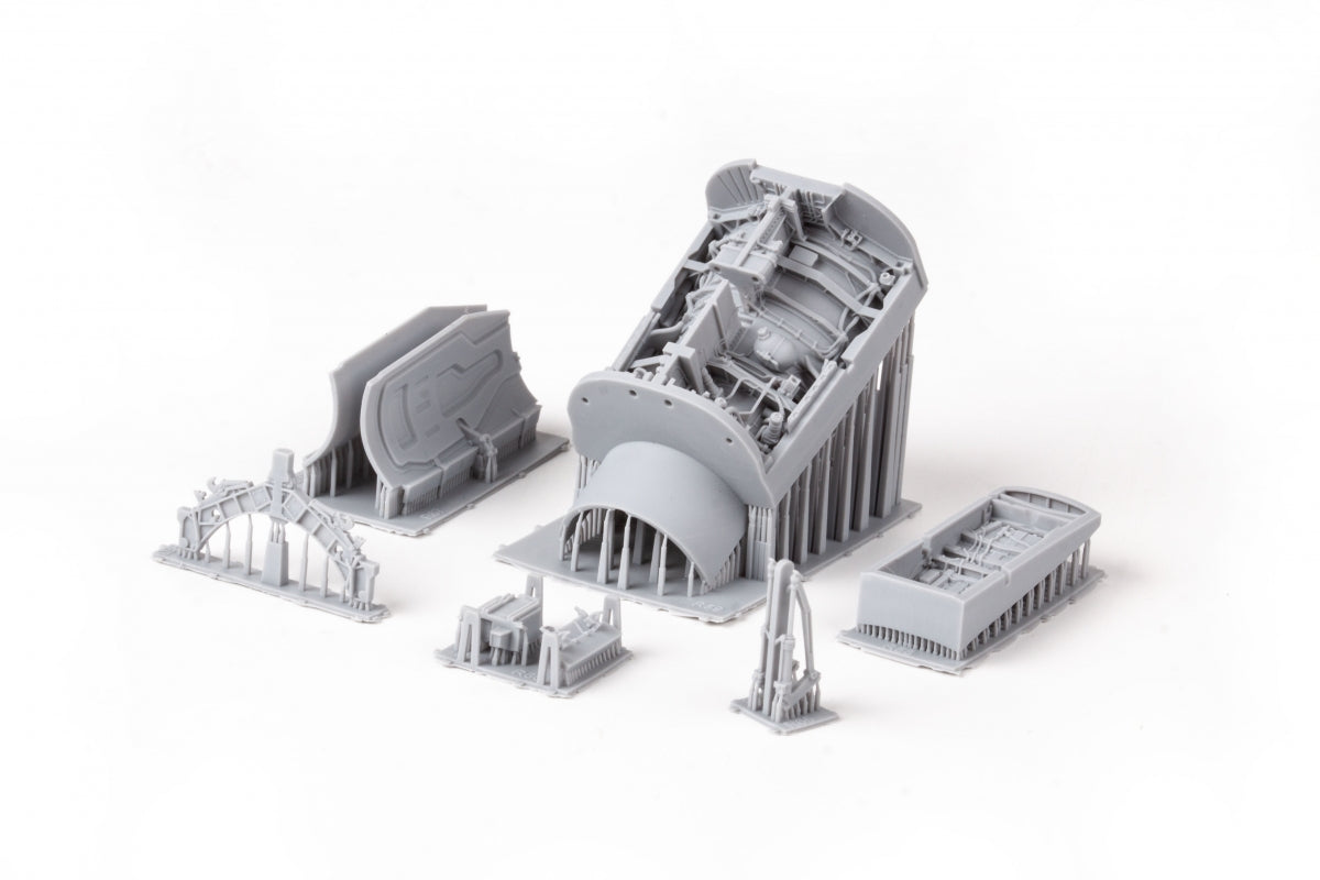 Eduard 648974 F-16C wheel bays early PRINT KINETIC MODEL 1/48 – image 3