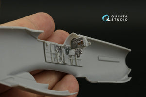 Intérieur imprimé en 3D et coloré sur papier décalcomanie Quinta Studio QDS-48364 F-82G Twin Mustang (Modelsvit) (Petite version) 1/48 – image 4
