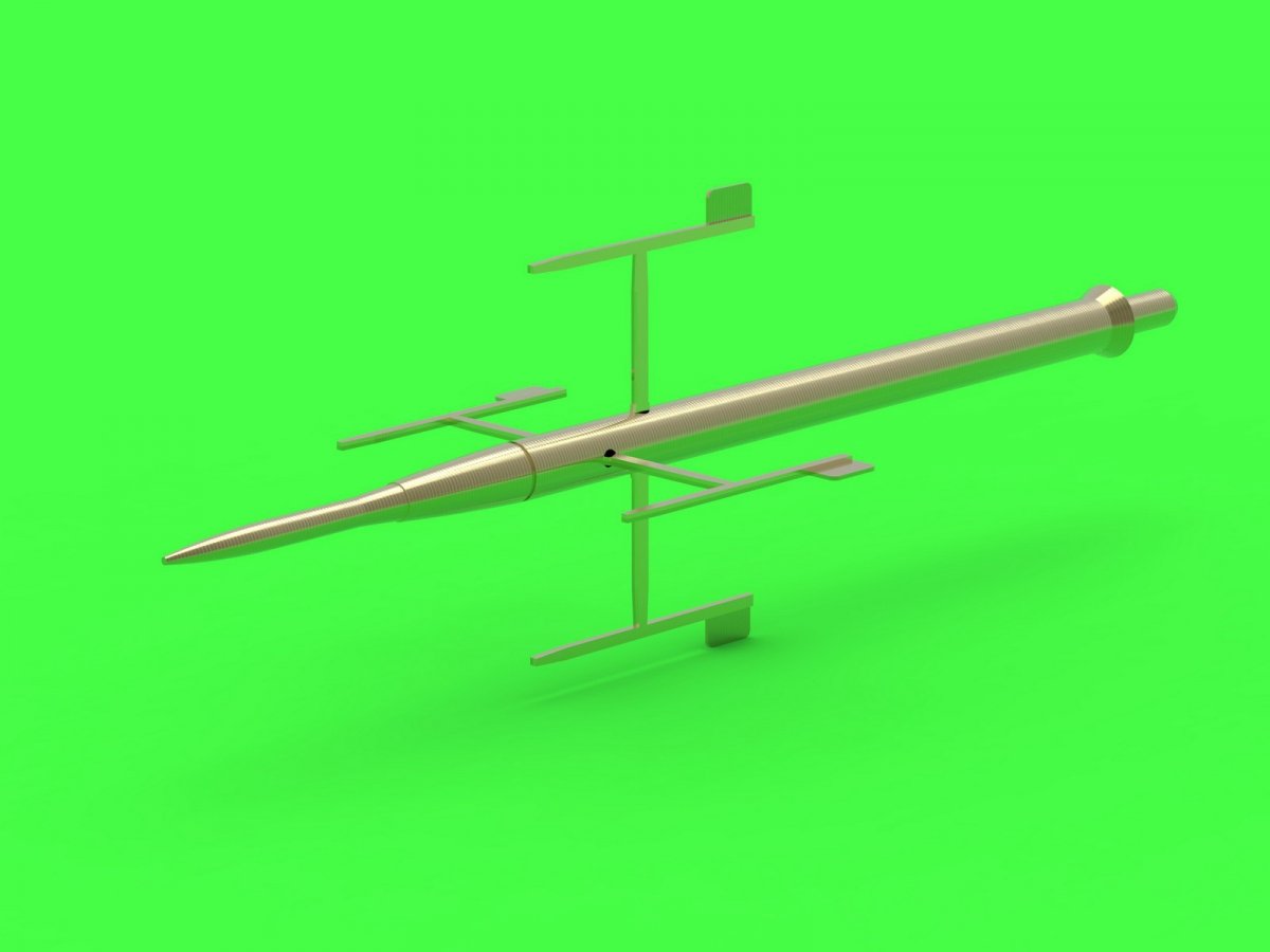 Master AM-48-144 F-16XL / F-CK-1 Prototypes Pitot Tube &amp;amp; AOA Probes 1/48 – immagine 3