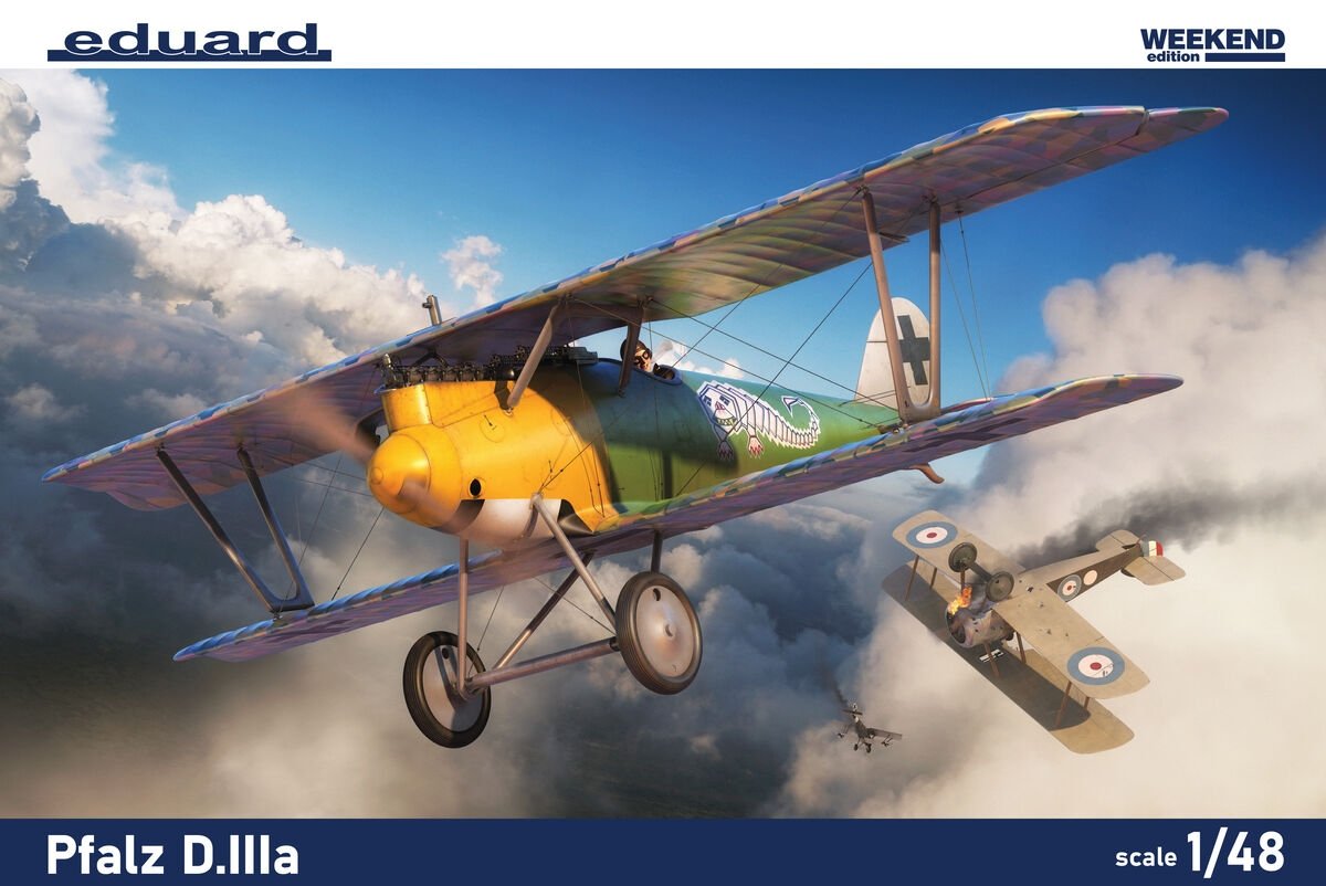 Eduard 8414 Pfalz D.IIIa Weekend edition 1/48